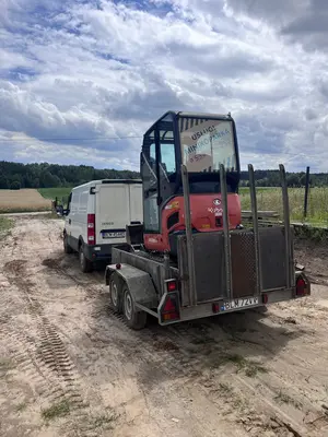 Wykopy pod fundamenty ogrodzenia